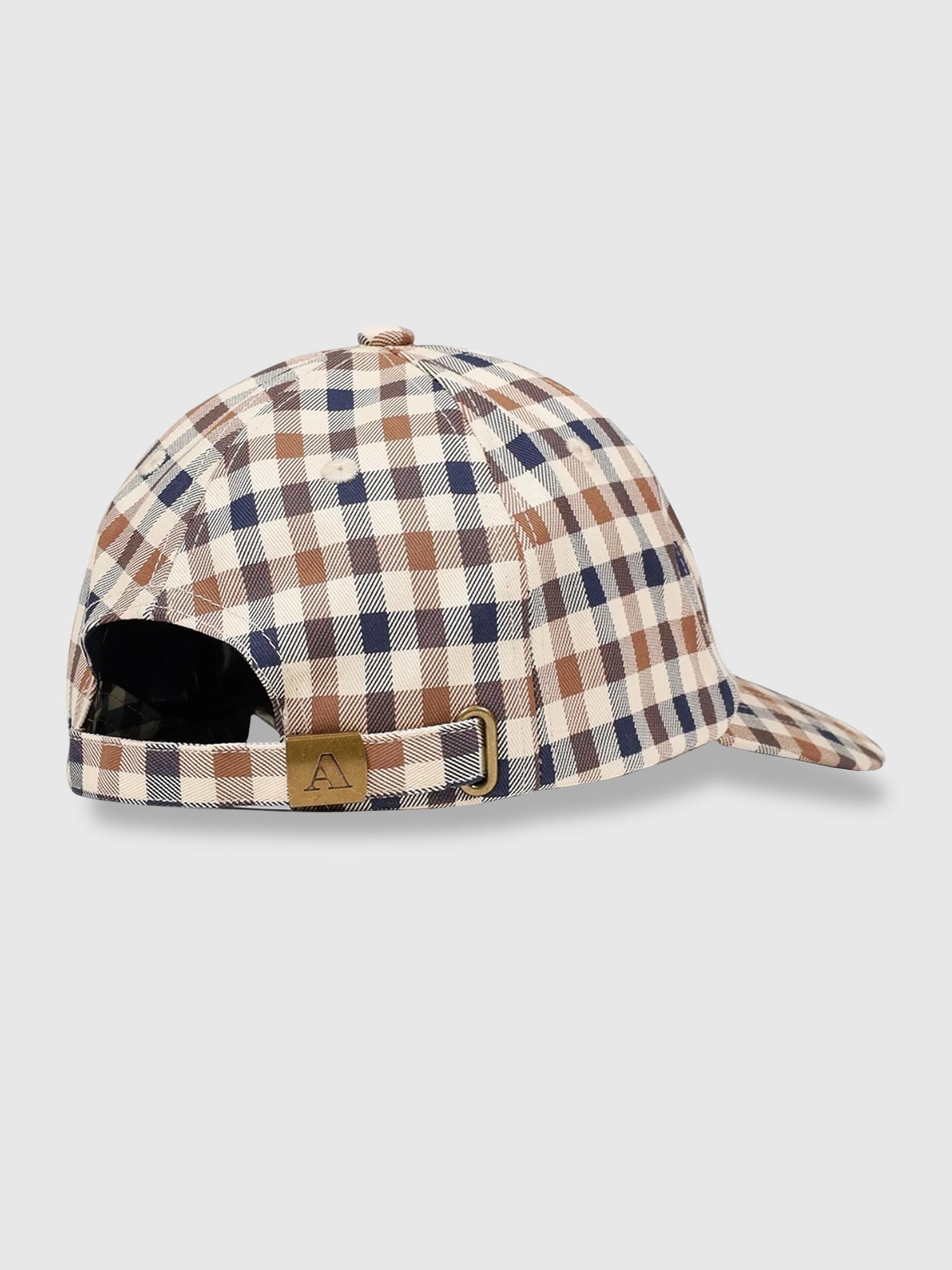 Aquascutum Iconic Baseball Cap Club Check from Saxumo.com