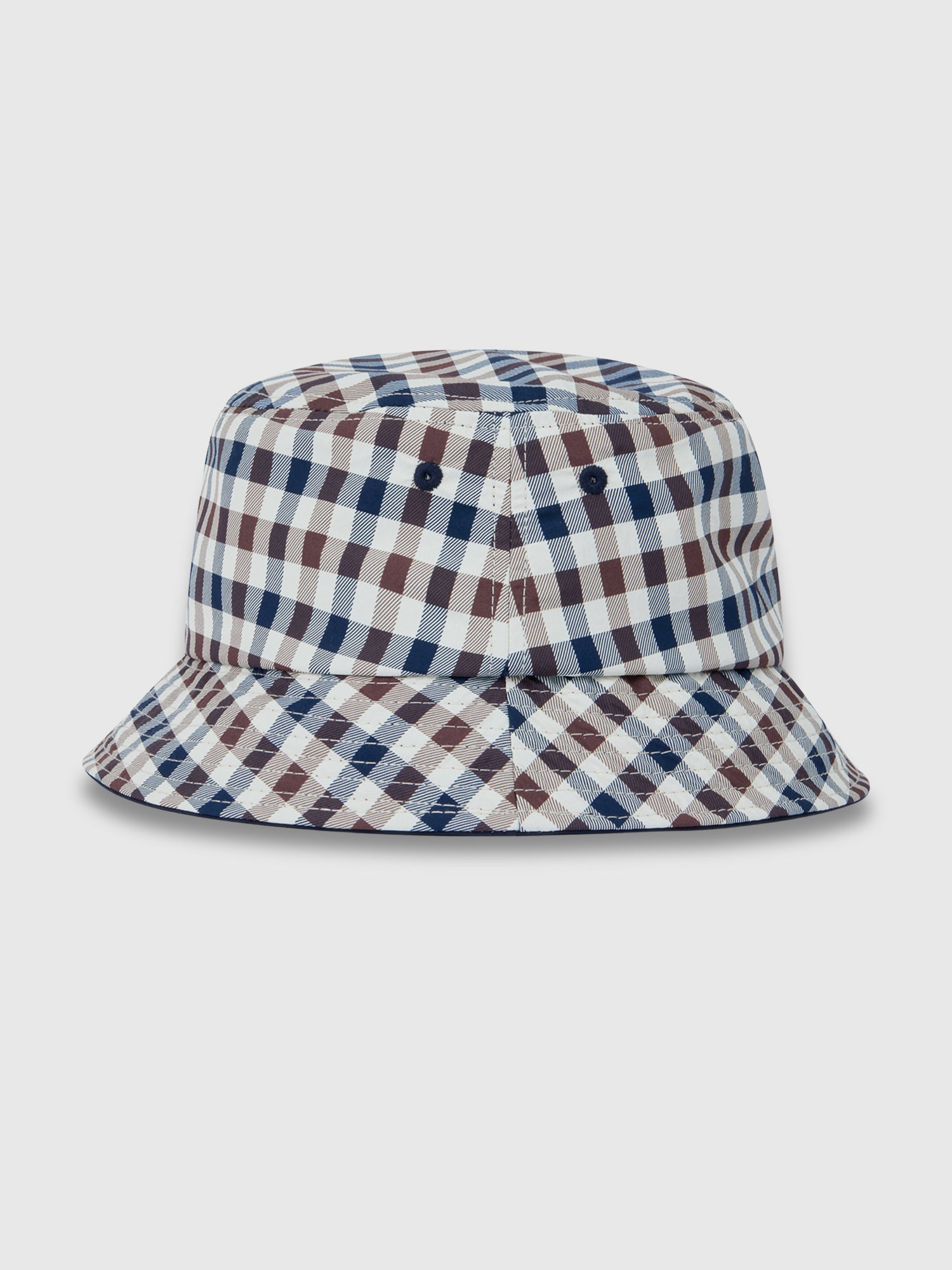 Aquascutum Lamina Bucket Cap Club Check from Saxumo.com