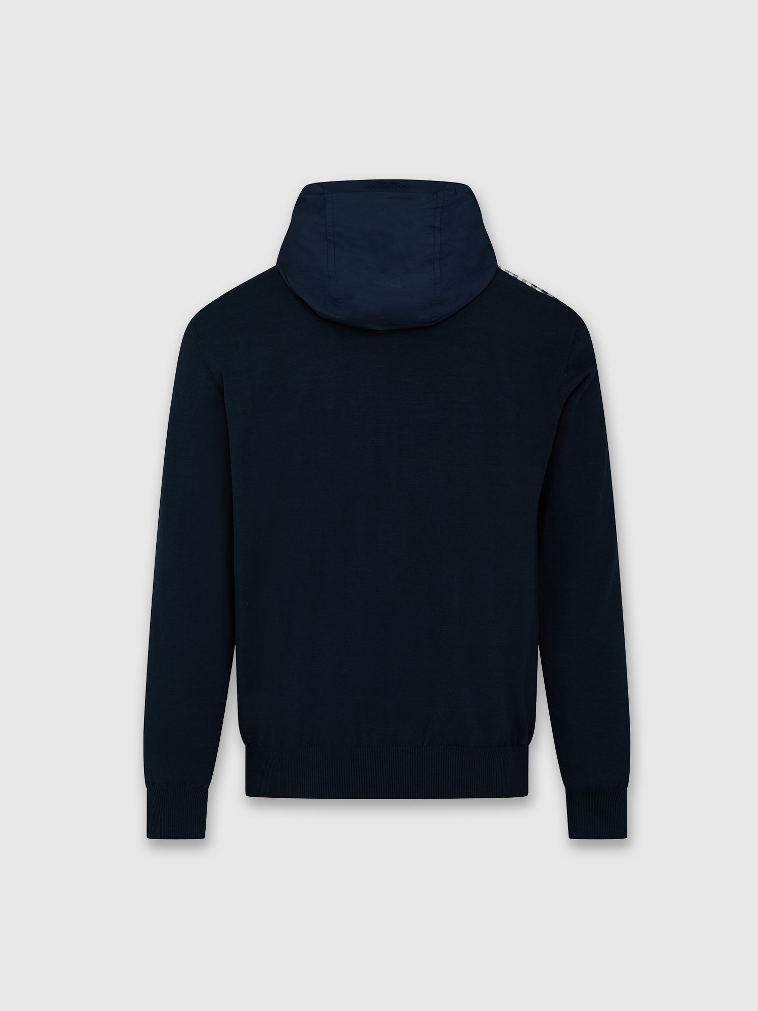 Aquascutum Lamina Pocket FZ Hoodie Navy from Saxumo.com