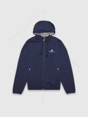 Aquascutum Reversible Hooded Sailor Jacket Navy from Saxumo