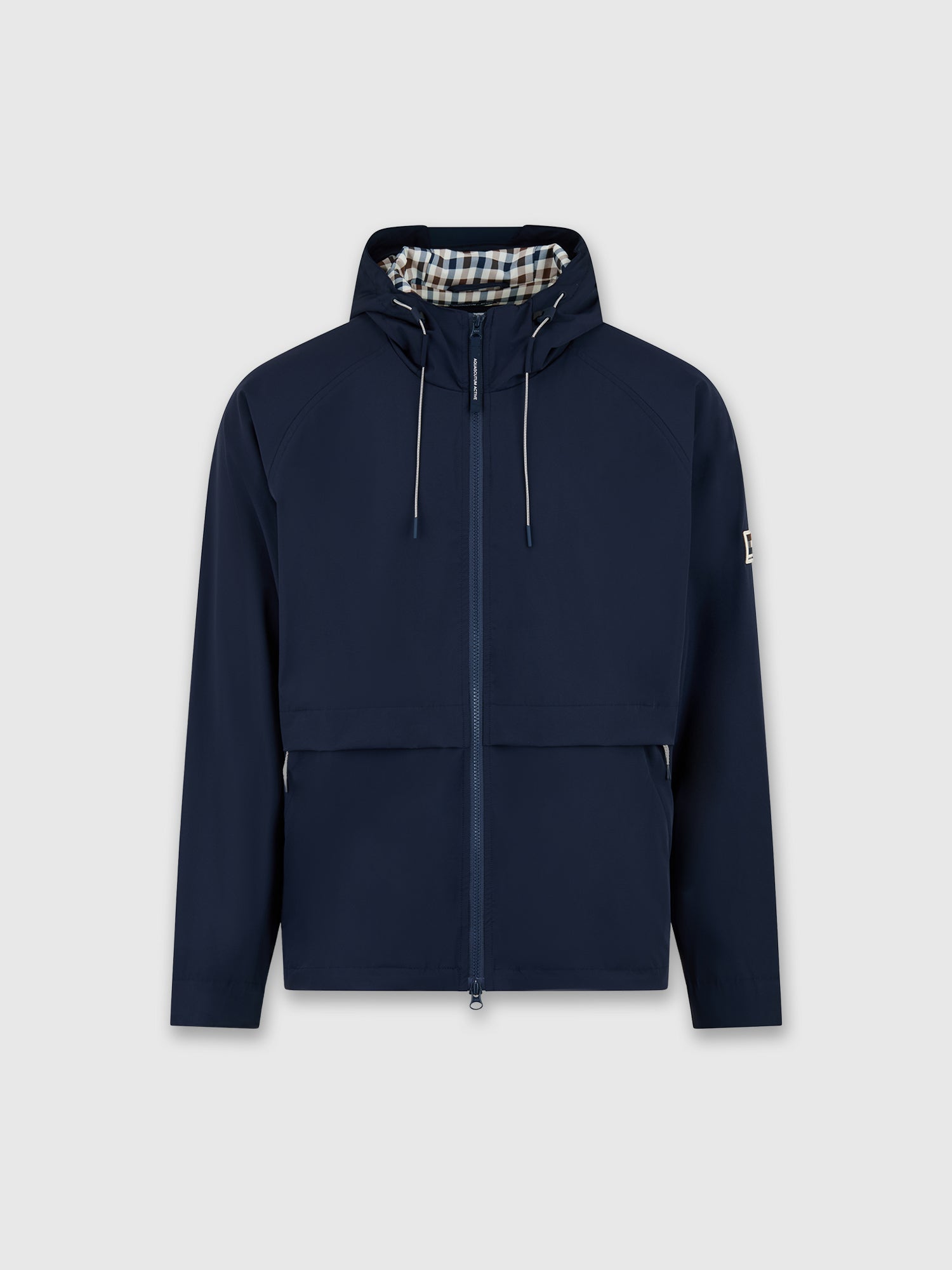 Aquascutum Shell SP Hooded Jacket Navy from Saxumo.com