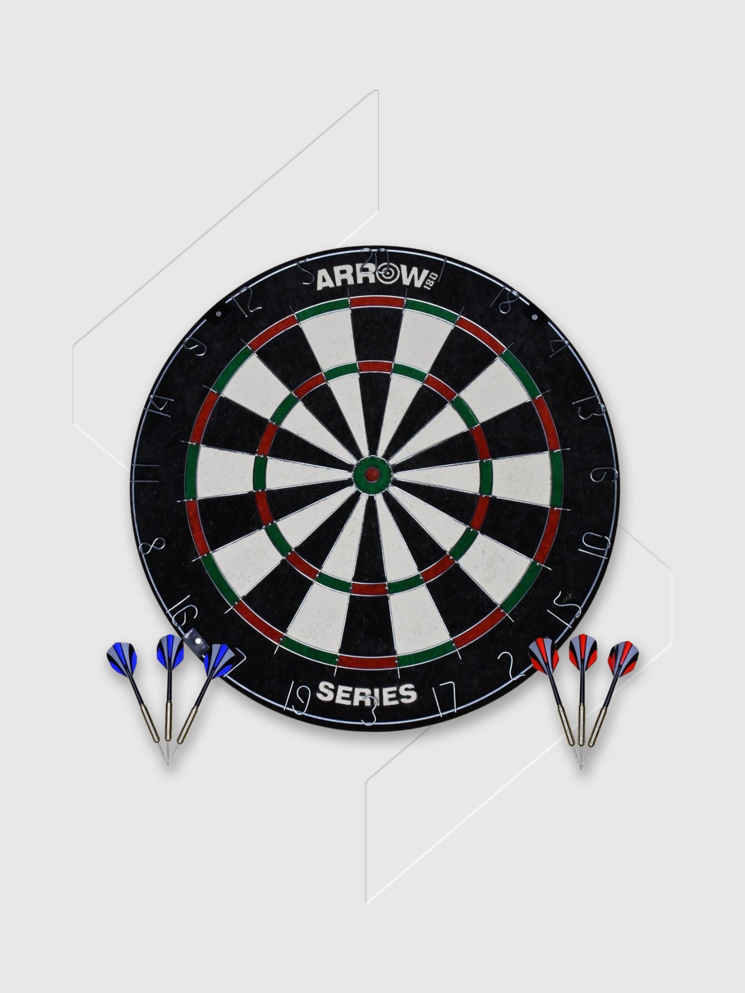 Arrow180 Bristle Dartboard Set from Saxumo.com