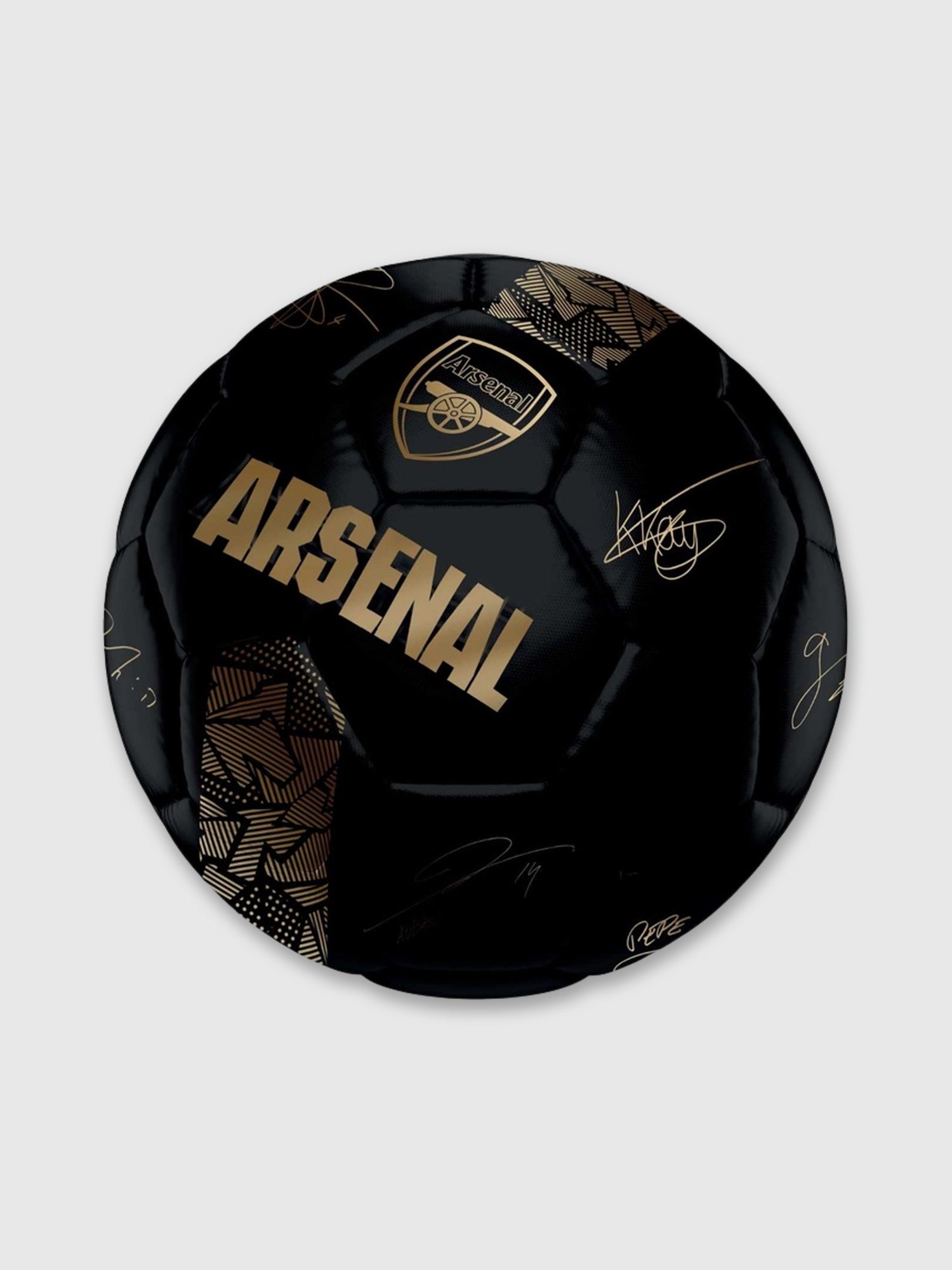 Arsenal Phantom Signature Football Black/Gold from Saxumo.com