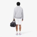 Lacoste Organic Brushed Cotton Fleece Shorts White from Saxumo