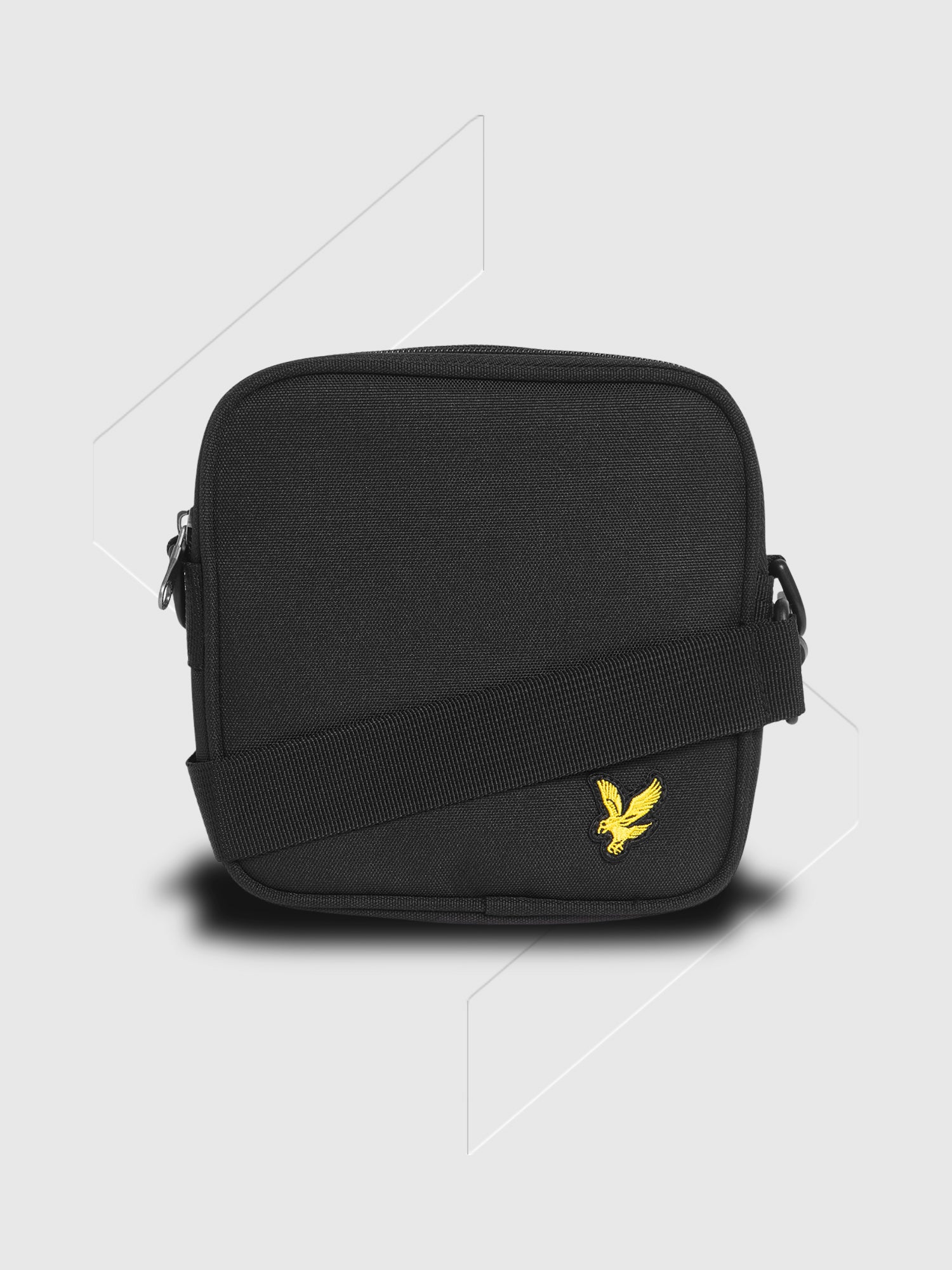 Lyle and Scott Cross Body Bag Jet Black from Saxumo.com