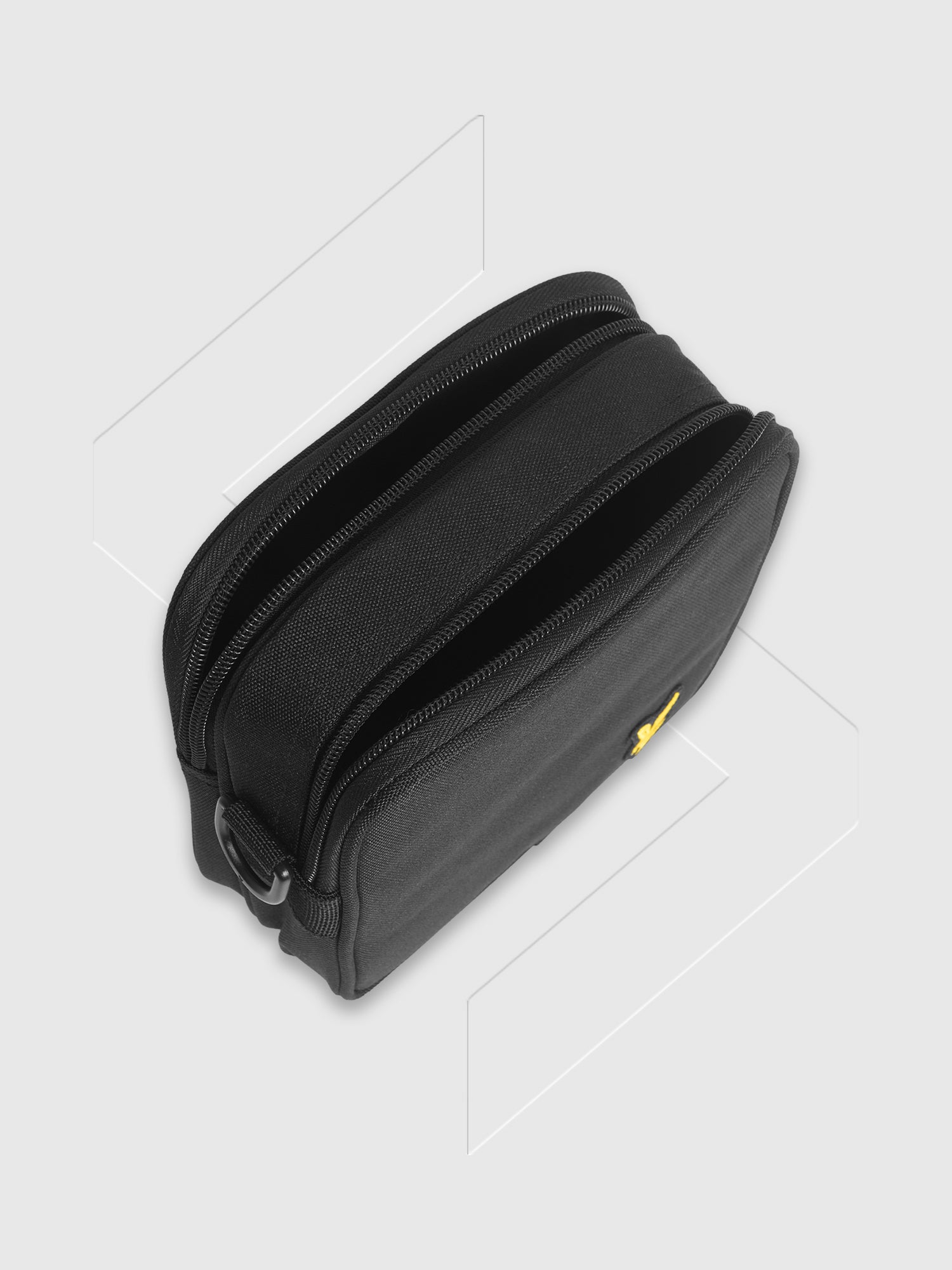 Lyle and Scott Cross Body Bag Jet Black from Saxumo.com