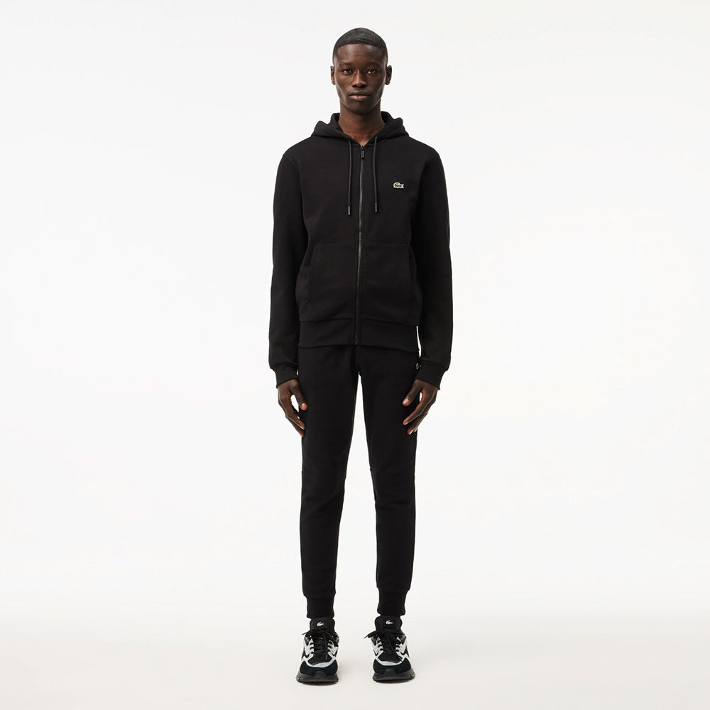 Lacoste Full Zip Fleece Tracksuit Set Black from Saxumo