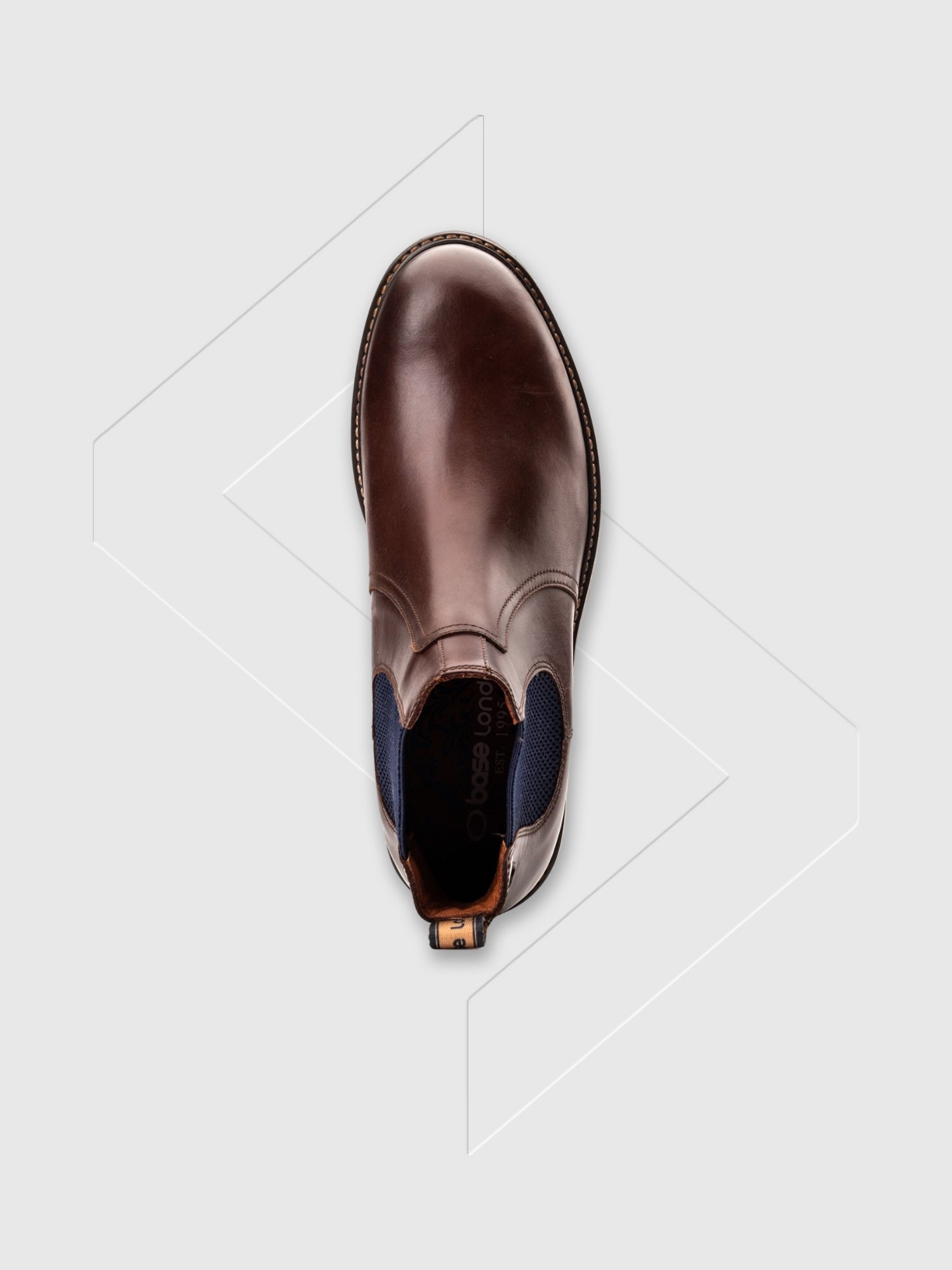 Base London Zinc Chelsea Boot Brown from Saxumo.com