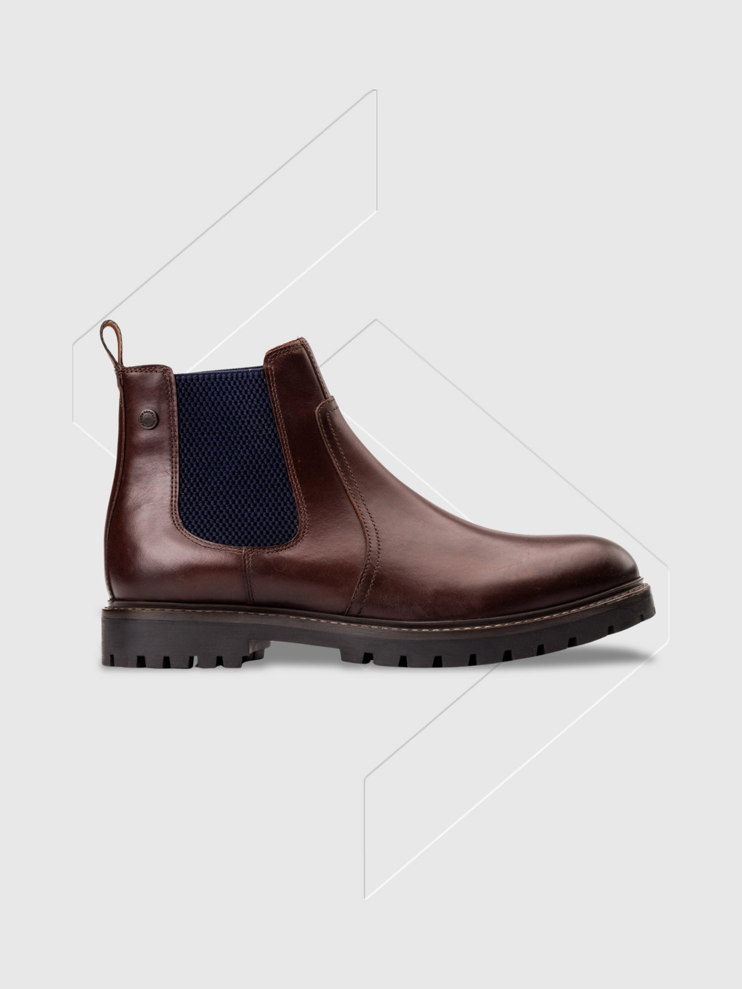 Base London Zinc Chelsea Boot Brown from Saxumo.com