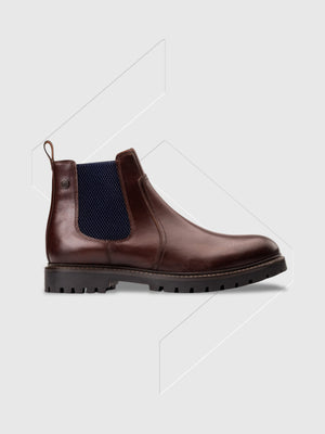 Base London Zinc Chelsea Boot Brown from Saxumo.com