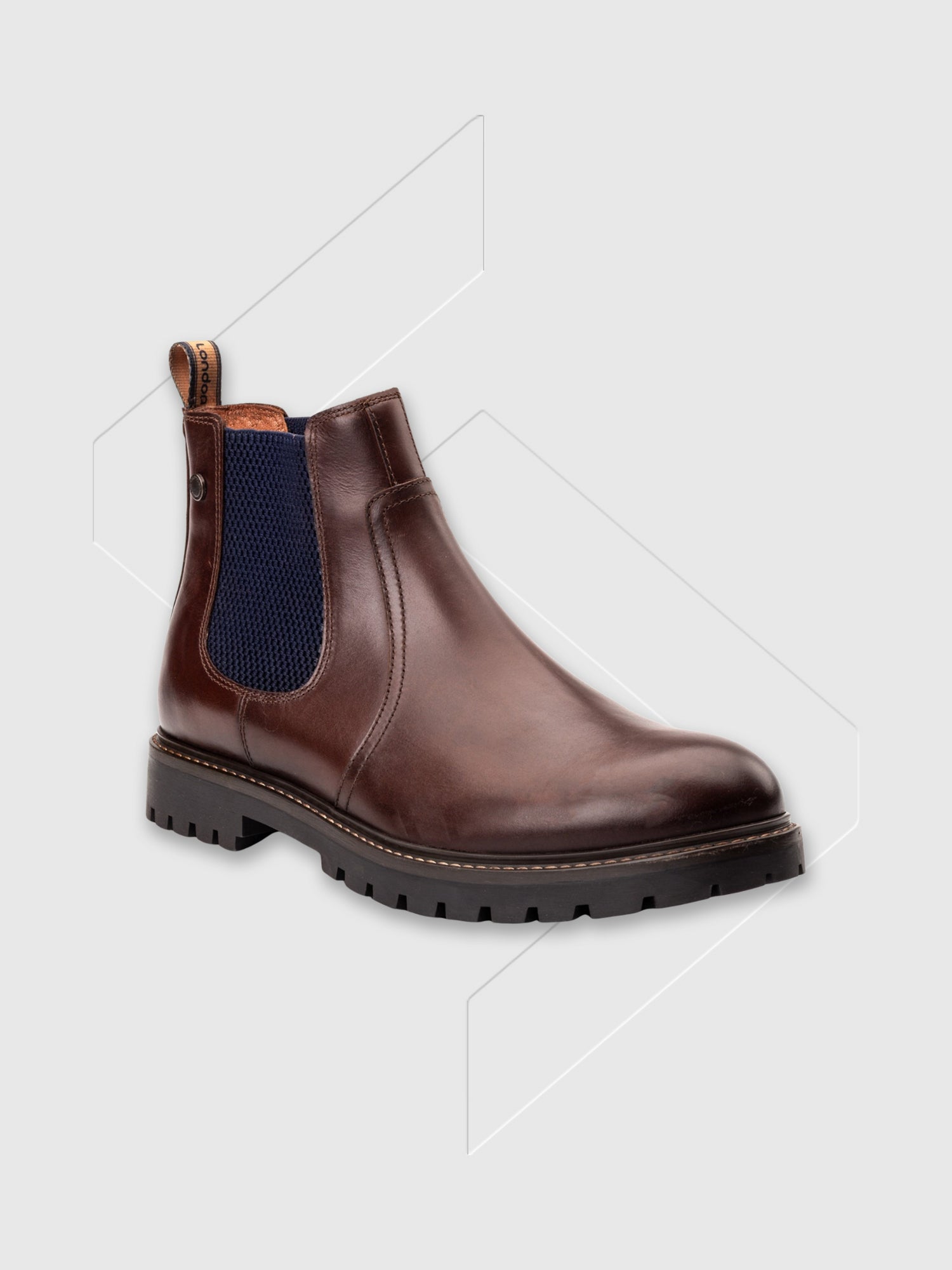 Base London Zinc Chelsea Boot Brown from Saxumo.com