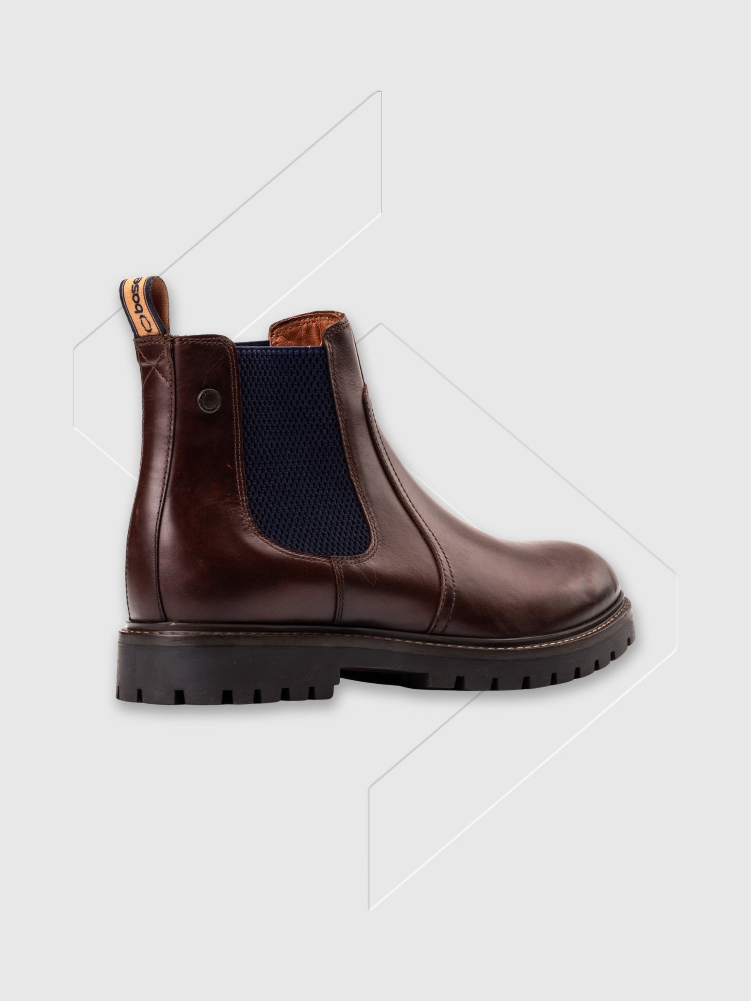Base London Zinc Chelsea Boot Brown from Saxumo.com