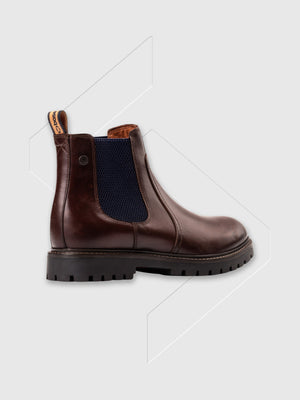 Base London Zinc Chelsea Boot Brown from Saxumo.com
