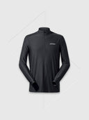 Berghaus 24/7 Half Zip Long Sleeve Tech Black from Saxumo