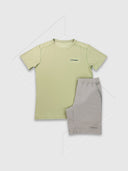Berghaus 24/7 Tech T-shirt/Short Set Natural/Grey from Saxumo