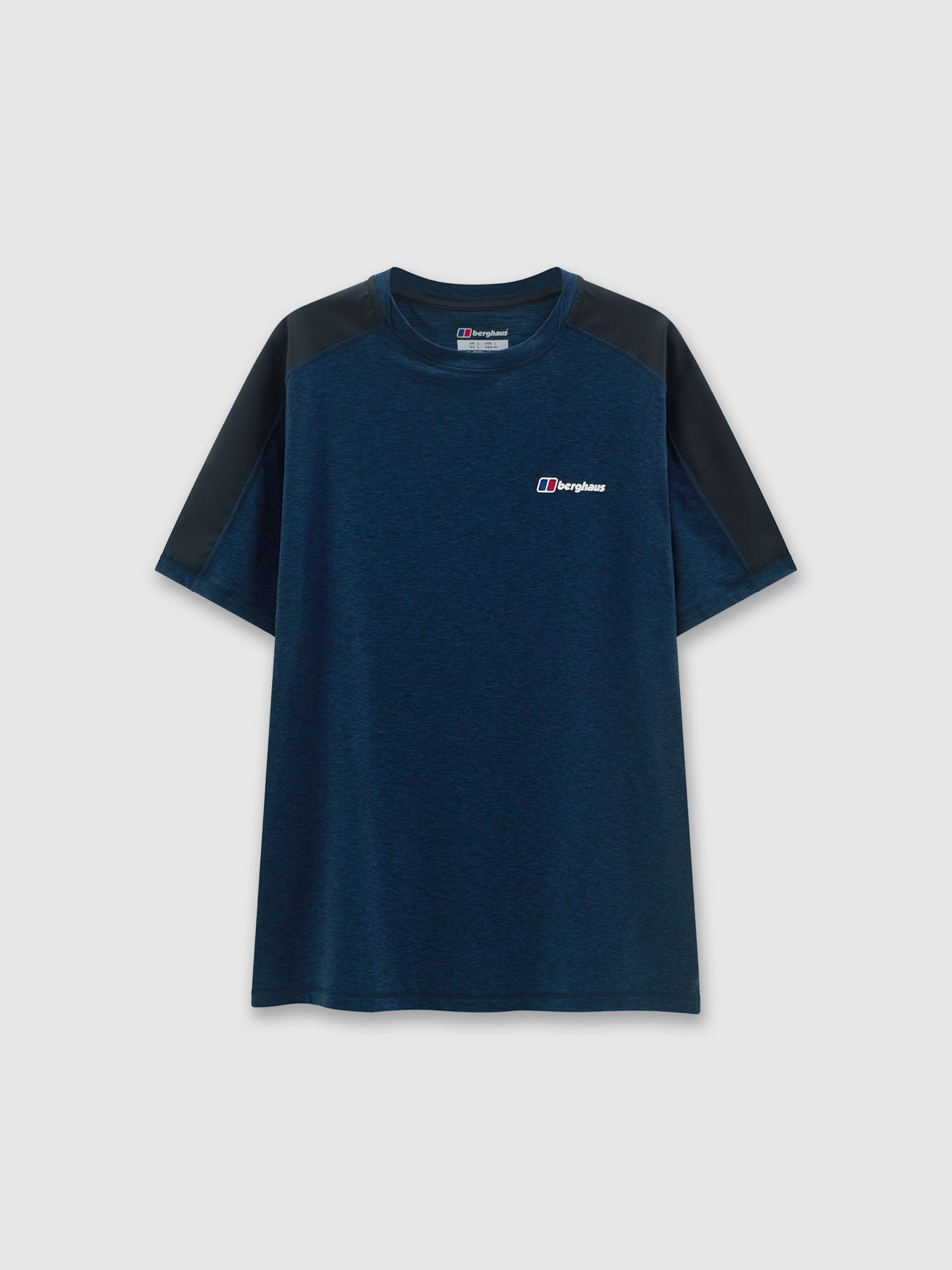 Berghaus Farndale Tech Tee Dark Blue/Black from Saxumo.com