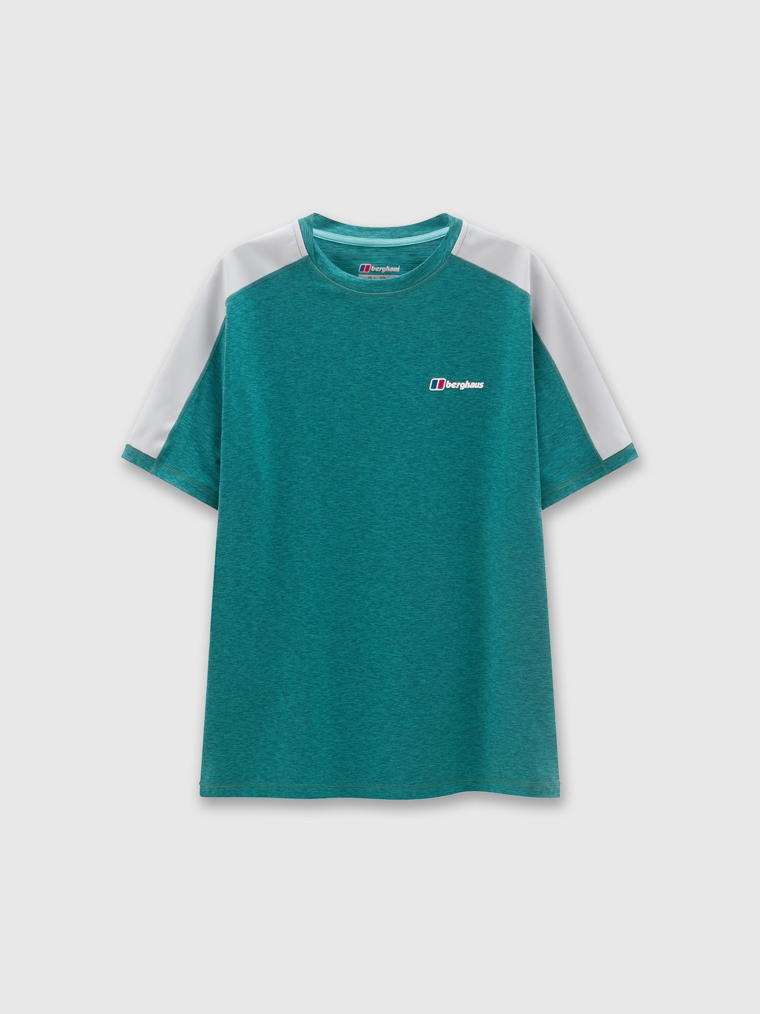 Berghaus Farndale Tech Tee Light Blue/Dark Blue from Saxumo.com