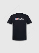 Berghaus Front/Back Logo T-shirt Black from Saxumo