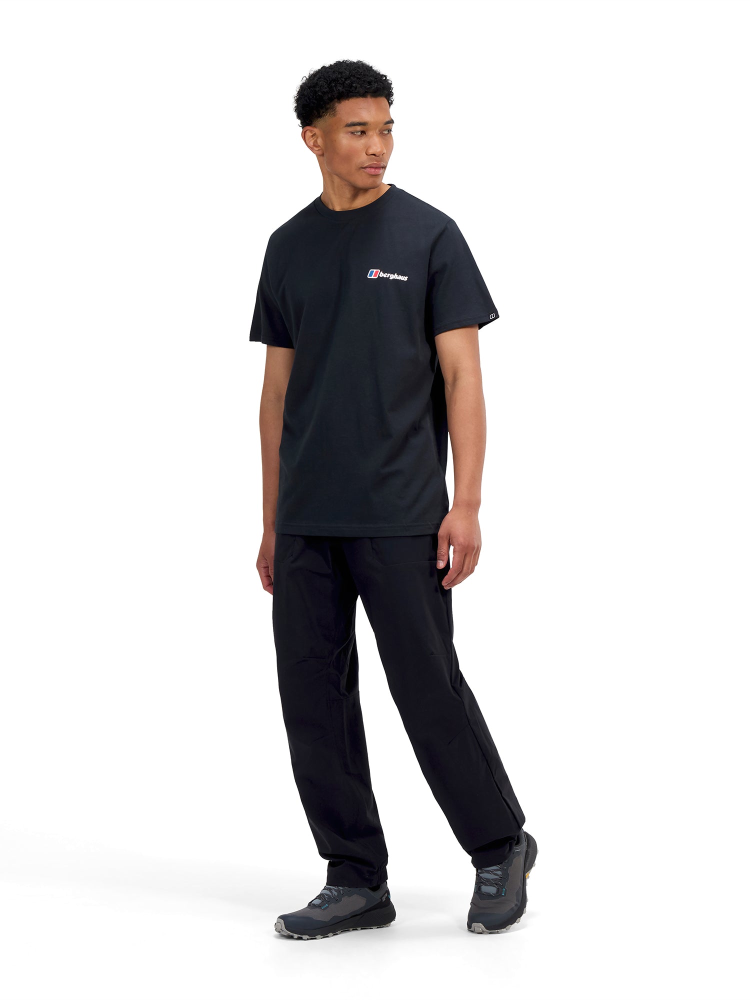 Berghaus Front/Back Logo T-shirt Black from Saxumo.com