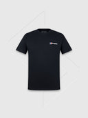 Berghaus Front/Back Logo T-shirt Black from Saxumo