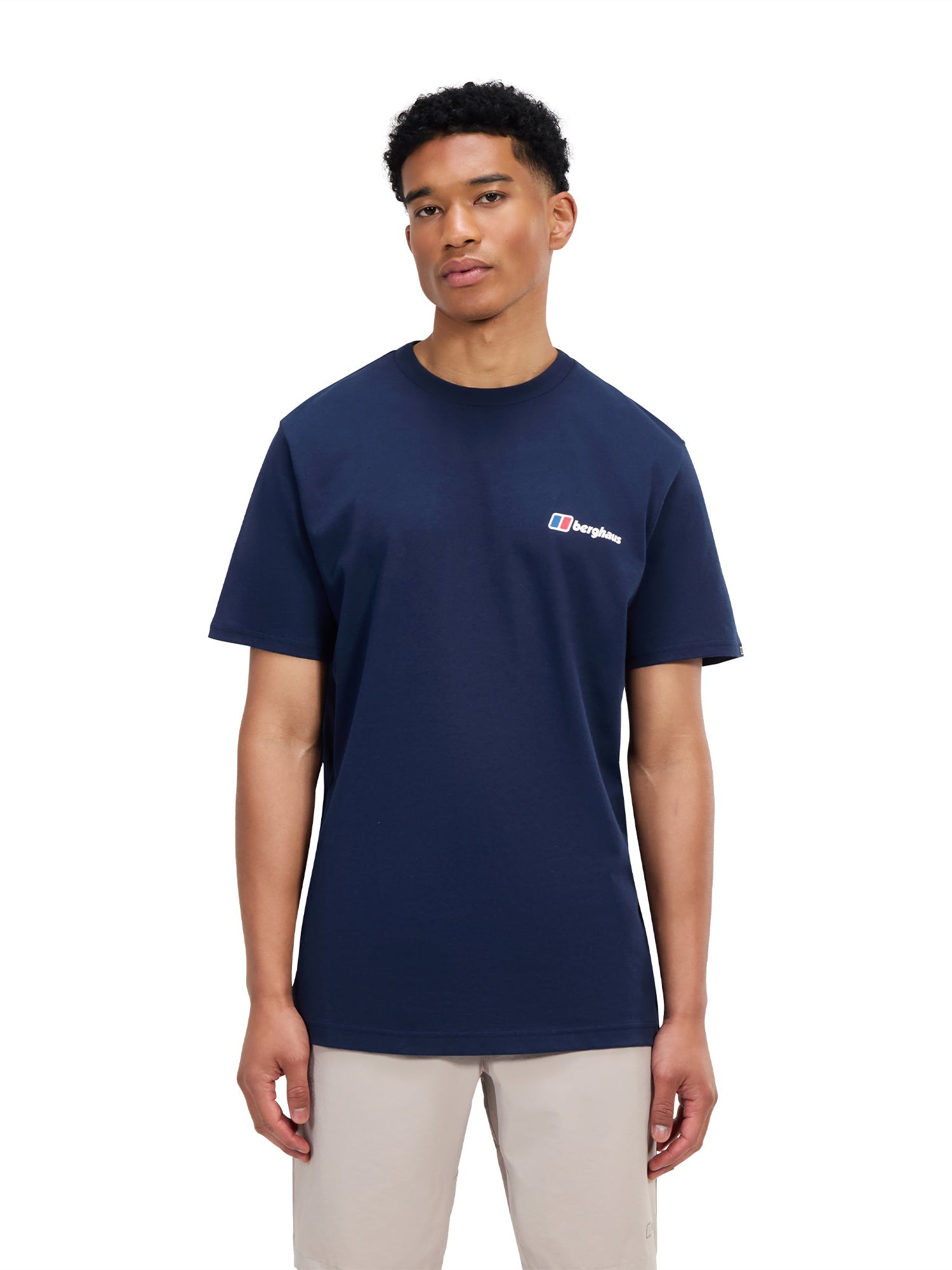Berghaus Front/Back Logo T-shirt Navy Blue from Saxumo.com