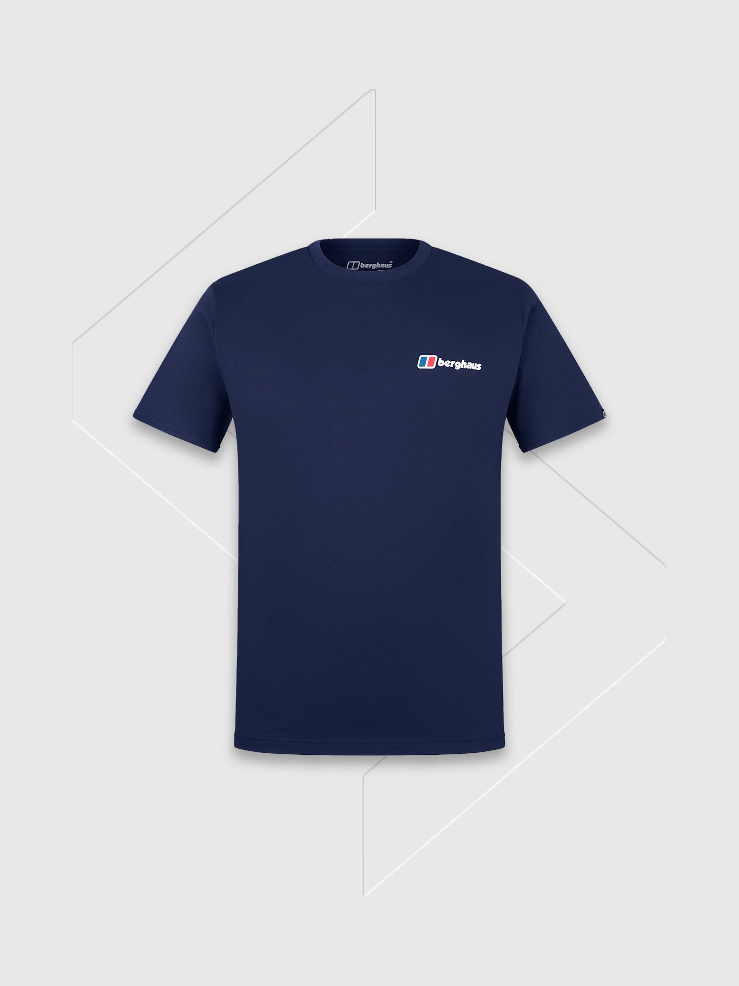Berghaus Front/Back Logo T-shirt Navy Blue from Saxumo.com