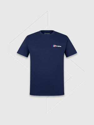 Berghaus Front/Back Logo T-shirt Navy Blue from Saxumo.com
