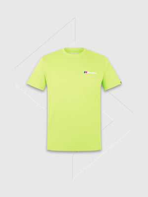 Berghaus Front/Back Logo T-shirt Volt from Saxumo.com