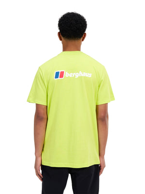 Berghaus Front/Back Logo T-shirt Volt from Saxumo.com