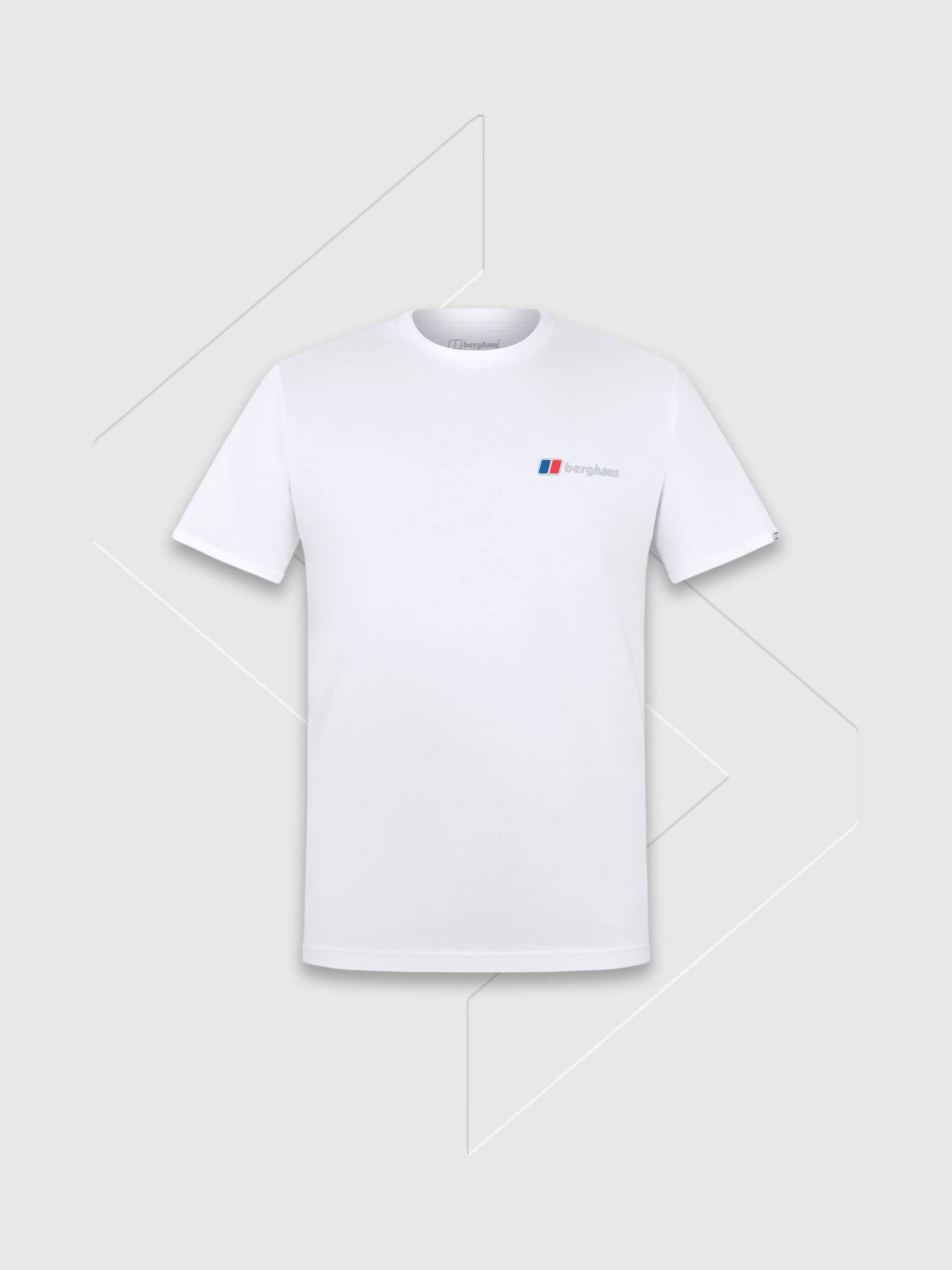 Berghaus Front/Back Logo T-shirt White from Saxumo