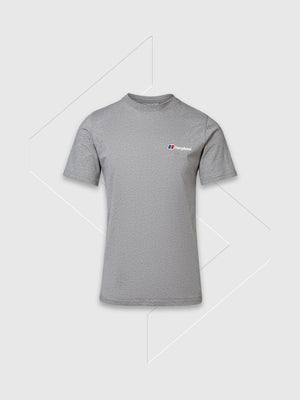 Berghaus Front and Back Logo T-shirt Grey from Saxumo