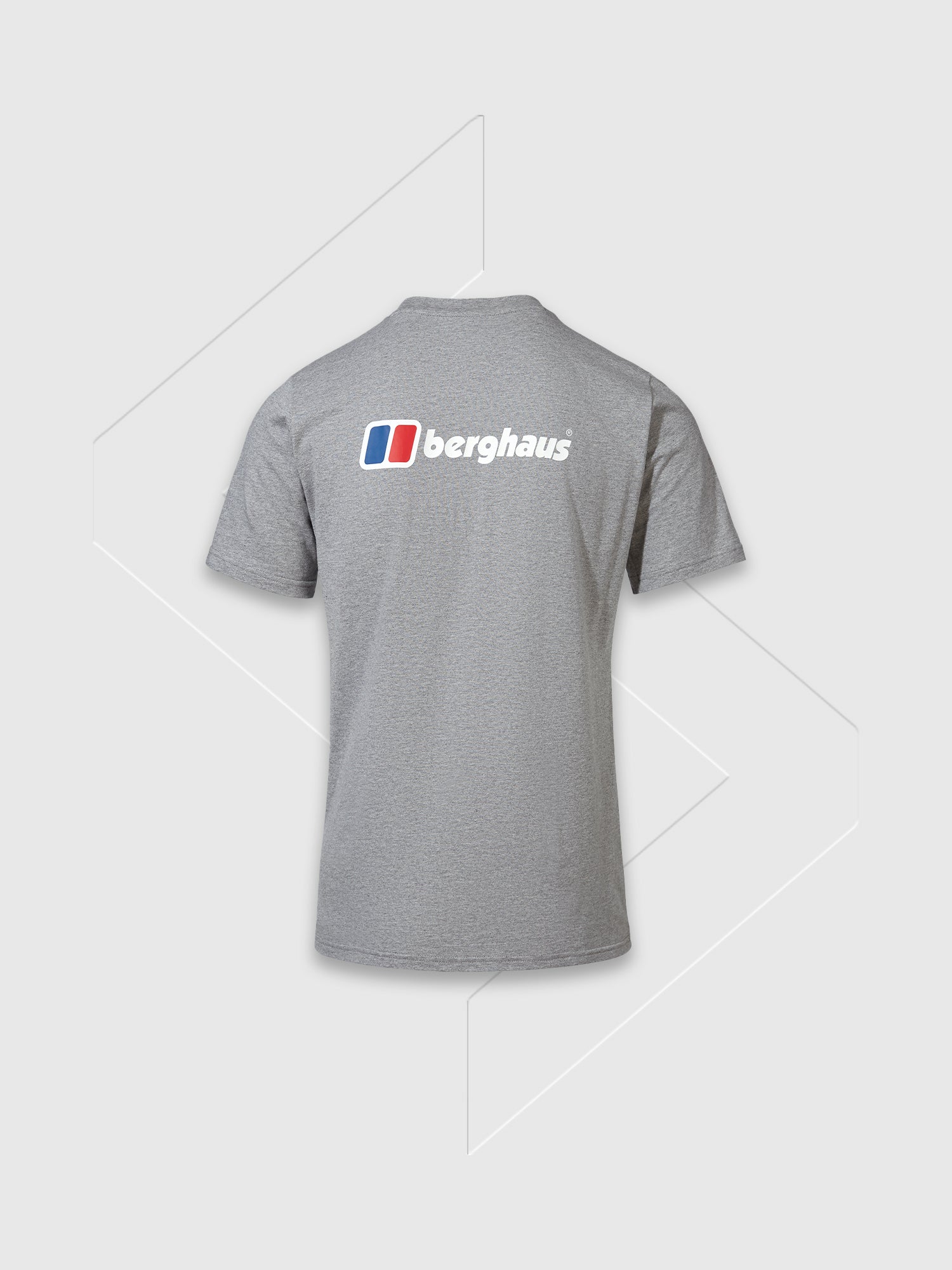 Berghaus Front and Back Logo T-shirt Grey from Saxumo