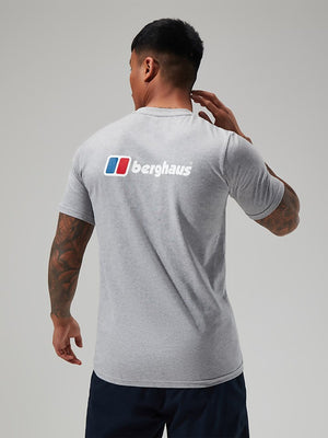 Berghaus Front and Back Logo T-shirt Grey from Saxumo