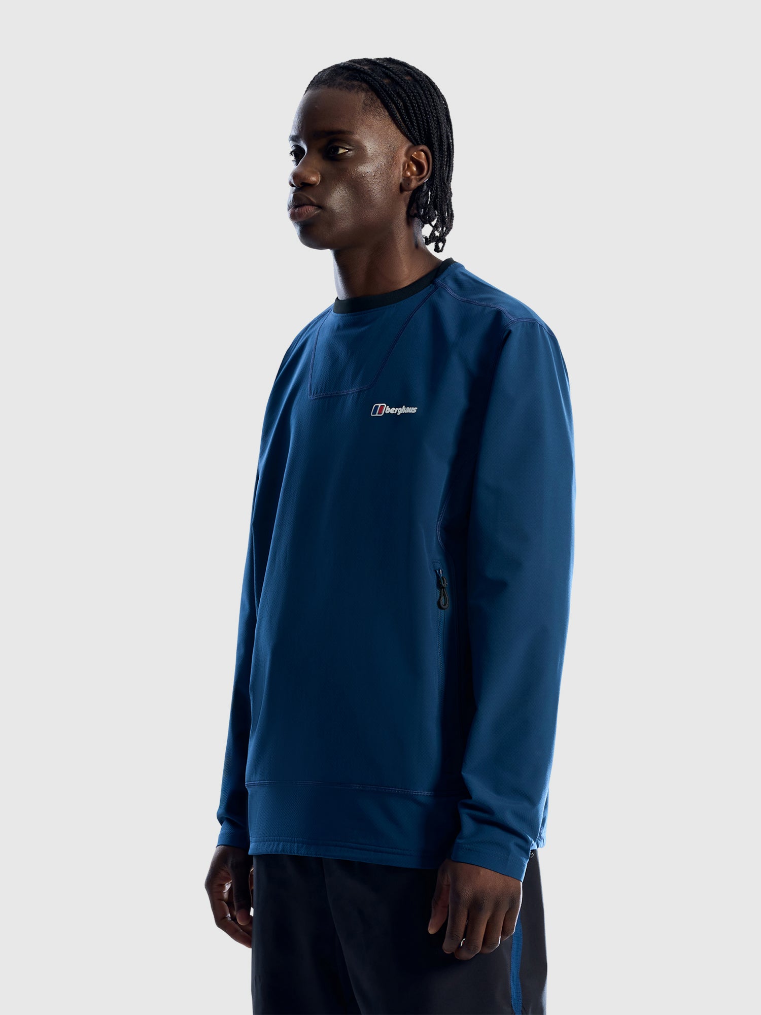 Berghaus Greenbank Crew Sweater/Pant Set Dark Blue/Black from Saxumo.com