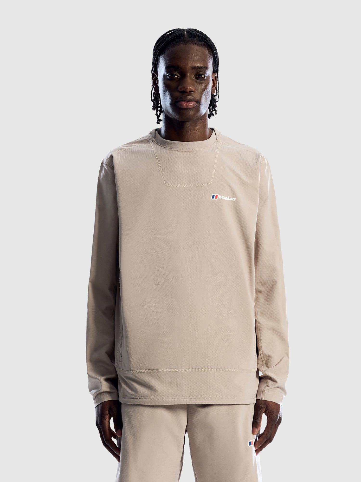 Berghaus Greenbank Crew Sweater Grey from Saxumo.com