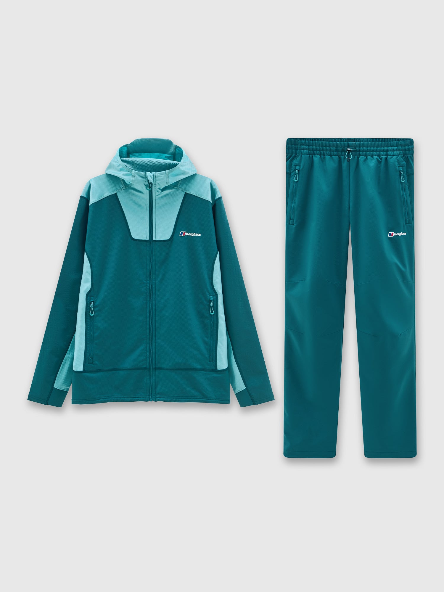 Berghaus Greenbank Hooded Jacket/Pant Set Dark Blue from Saxumo.com