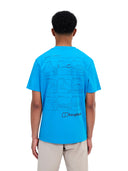 Berghaus Mountain Checklist T-Shirt Blue