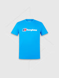 Berghaus Organic Big Classic Logo T-shirt Blue