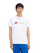 Berghaus Organic Big Classic Logo T-shirt White from Saxumo