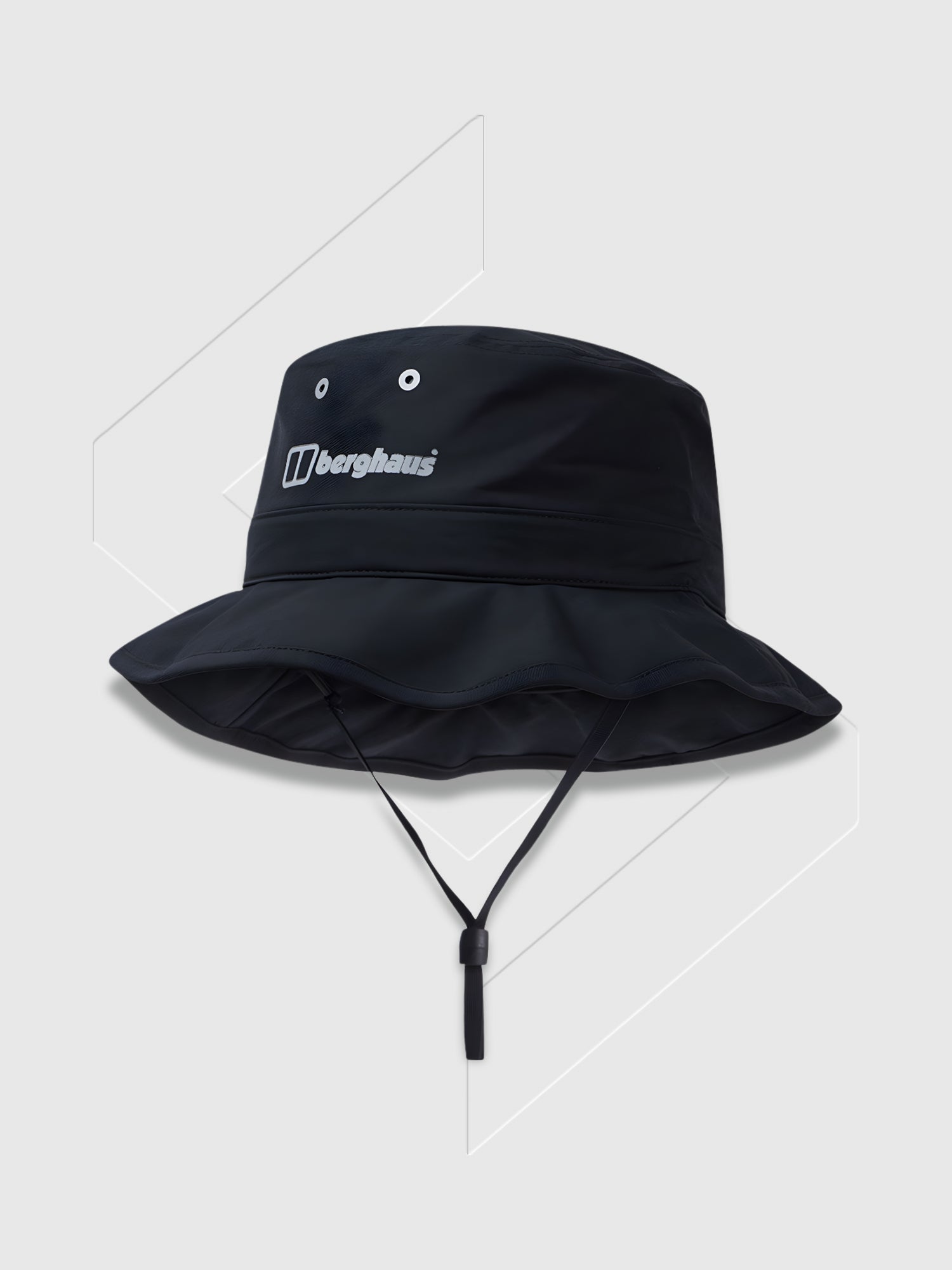 Berghaus Ortler Boonie Hat Black/ Grey from Saxumo.com