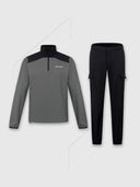 Berghaus Terrain Trek Half Zip/Cargo Set Dark Grey/Black/Black from Saxumo.com