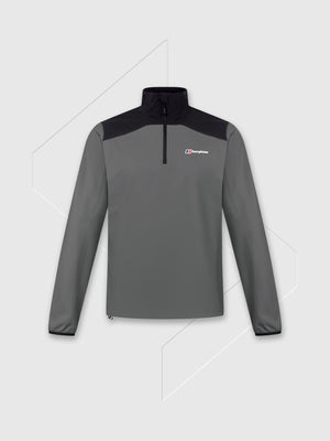 Berghaus Terrain Trek Half Zip Jacket Dark Grey/Black from Saxumo.com