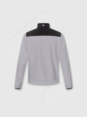 Berghaus Terrain Trek Half Zip Jacket Jet Black/Grey from Saxumo.com