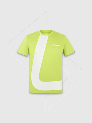 Berghaus Travelek T-Shirt Yellow from Saxumo.com