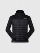 Berghaus Vaskye Hooded Hybrid Full Zip Jacket Black/Black from Saxumo.com