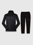 Berghaus Vaskye Hooded Hybrid Full Zip Jacket/Pant Set Black/Black from Saxumo.com
