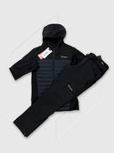 Berghaus Vaskye Hooded Hybrid Full Zip Jacket/Pant Set Black/Black from Saxumo.com