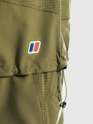 Berghaus Wavertree Half Zip Sweater Dark Green from Saxumo.com