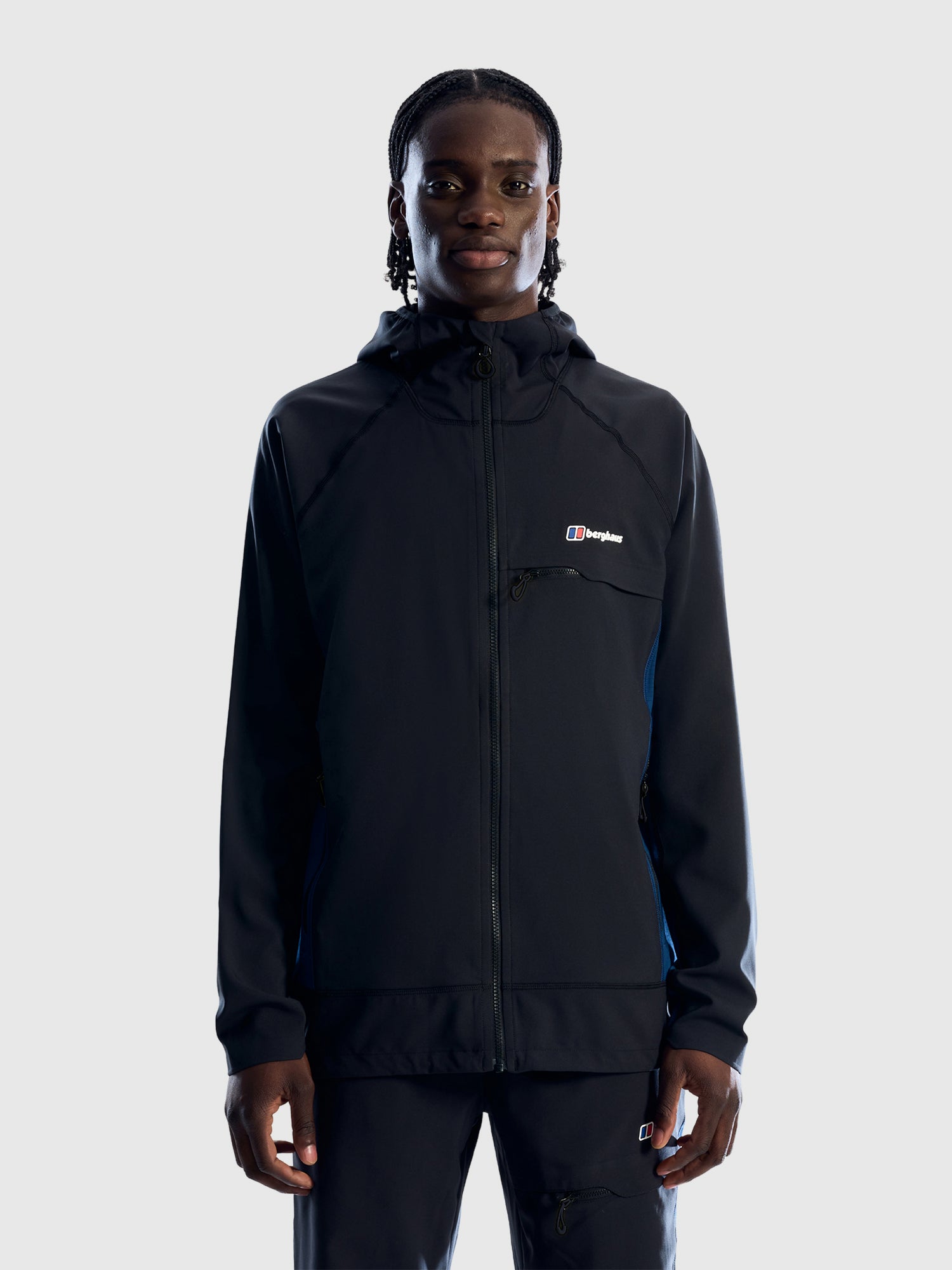 Berghaus Wavertree Hooded Jacket Black from Saxumo.com
