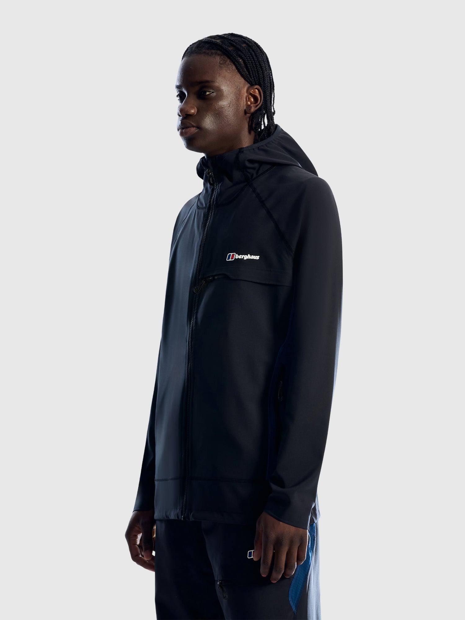 Berghaus Wavertree Hooded Jacket Black from Saxumo.com